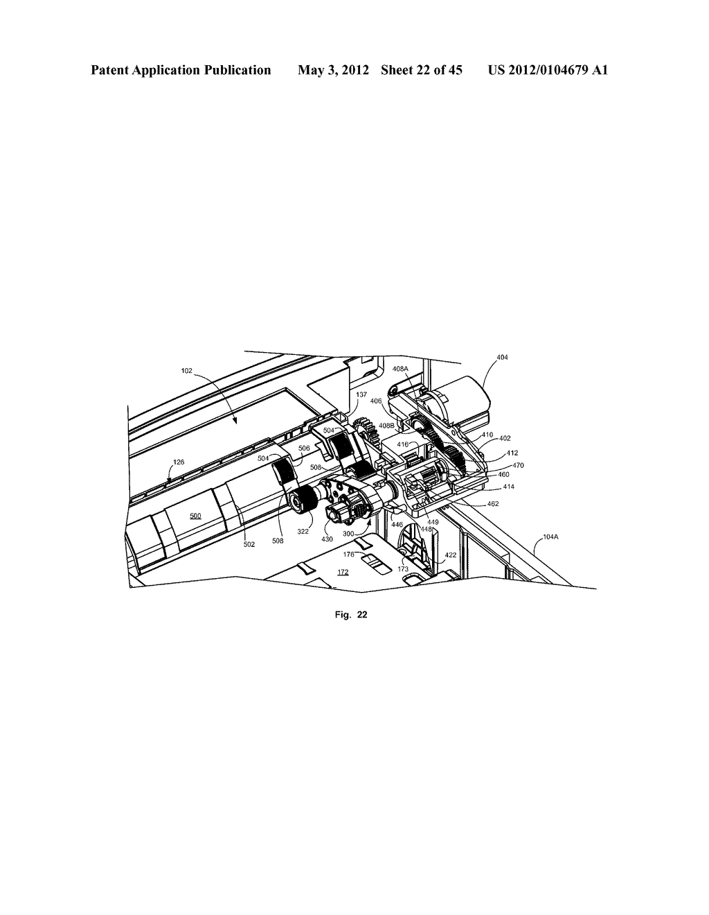 Method for Positioning and Feeding Media Into a Media Feed Path of an     Image Forming Device - diagram, schematic, and image 23