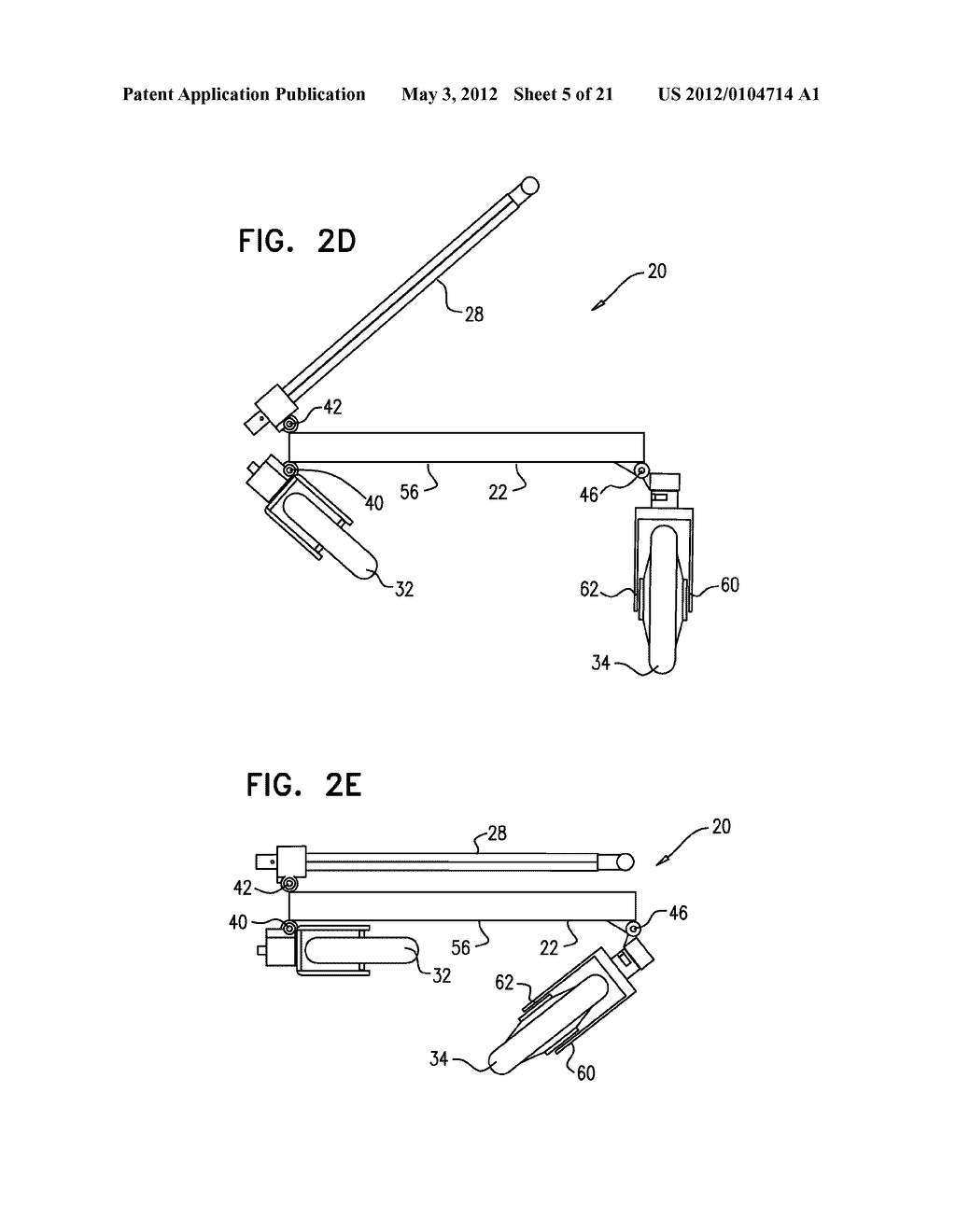 FOLDING WHEEL MECHANISM FOR VECHILE - diagram, schematic, and image 06