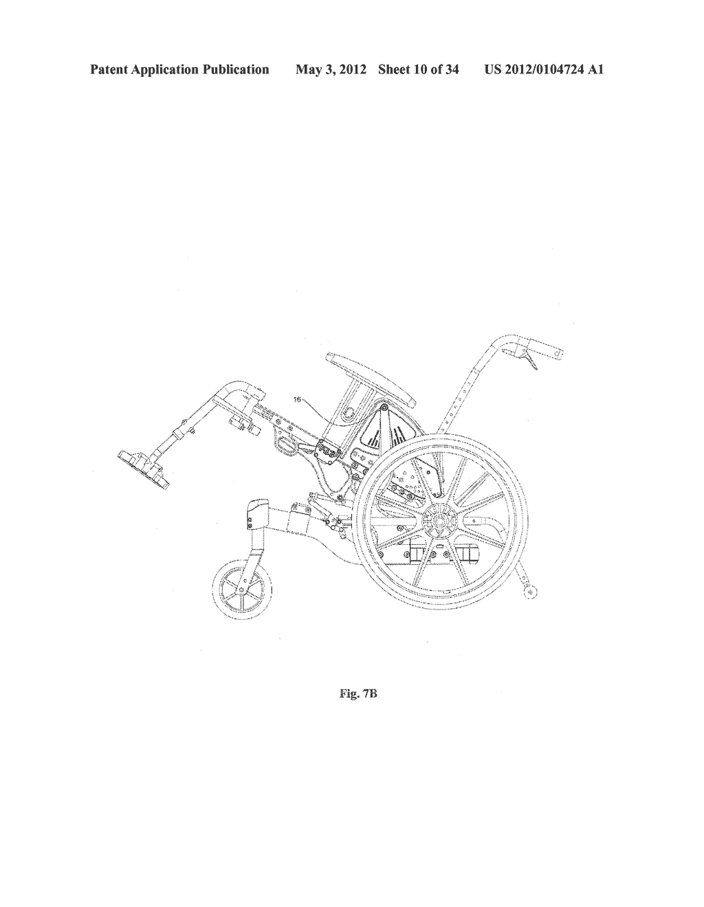 RECONFIGURABLE TILT WHEELCHAIR - diagram, schematic, and image 11