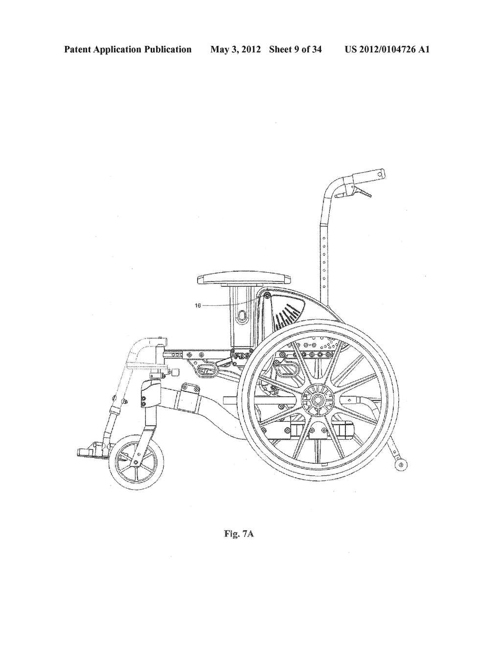 RECONFIGURABLE TILT WHEELCHAIR - diagram, schematic, and image 10