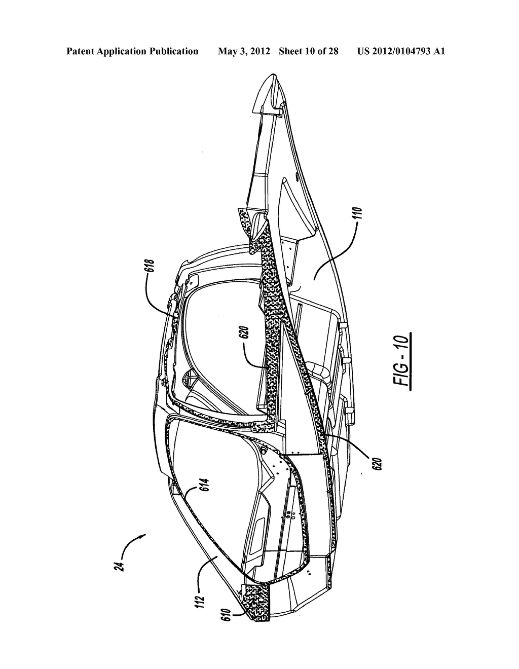 AUTOMOTIVE VEHICLE COMPOSITE BODY STRUCTURE - diagram, schematic, and image 11