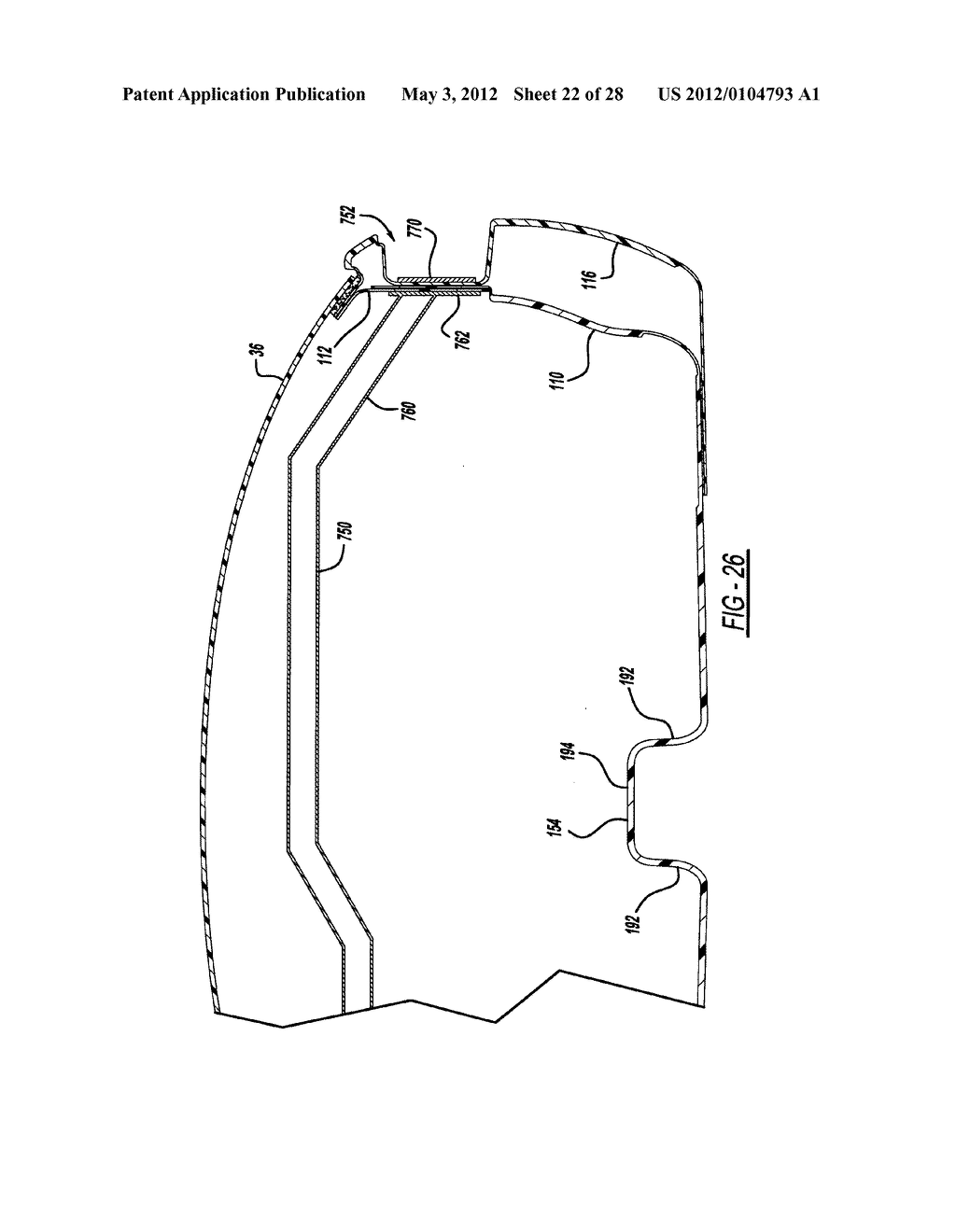 AUTOMOTIVE VEHICLE COMPOSITE BODY STRUCTURE - diagram, schematic, and image 23