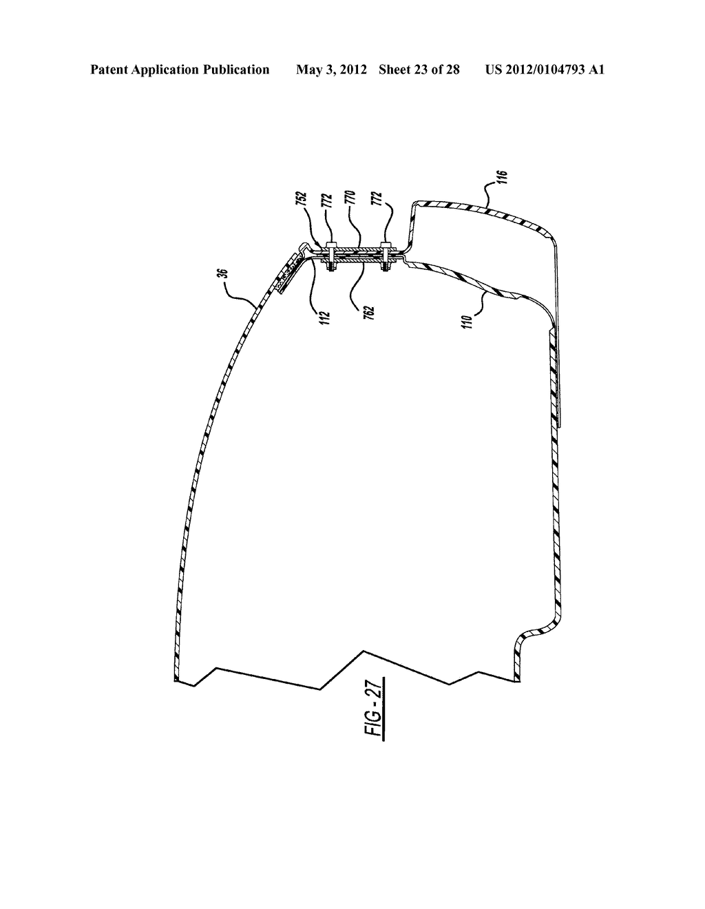 AUTOMOTIVE VEHICLE COMPOSITE BODY STRUCTURE - diagram, schematic, and image 24