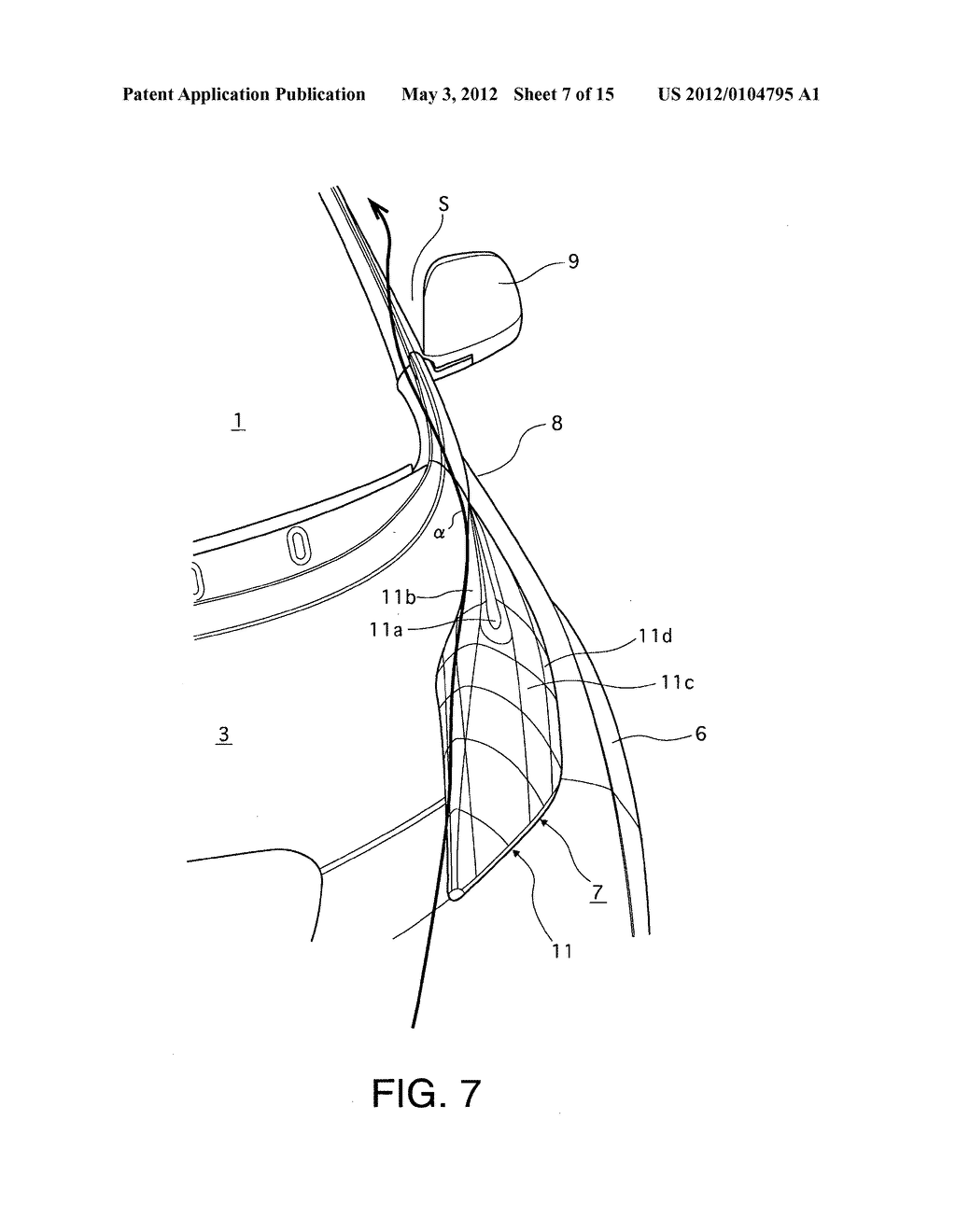 VEHICLE BOUNDARY LAYER AIR FLOW CONTROL STRUCTURE - diagram, schematic, and image 08