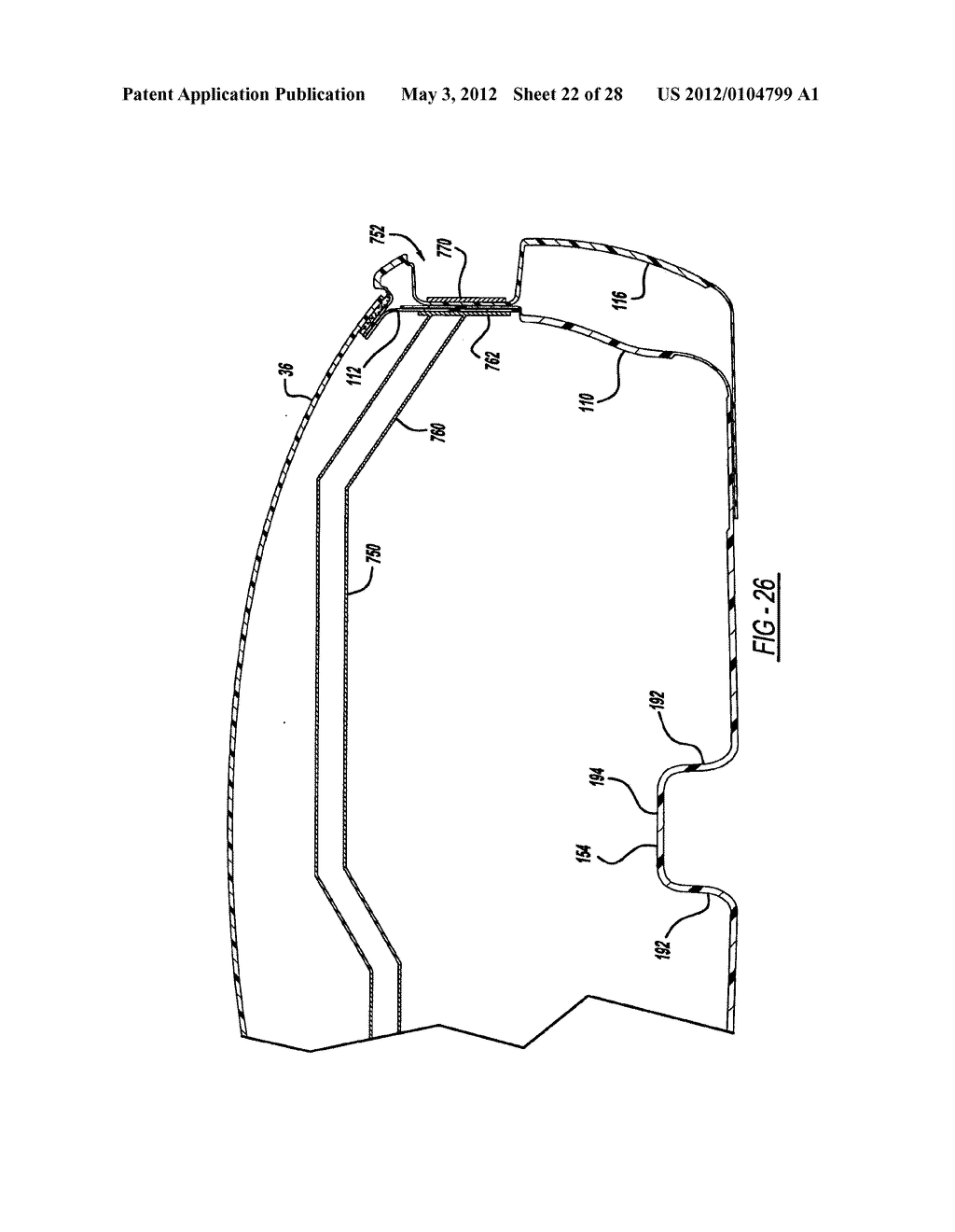 AUTOMOTIVE VEHICLE COMPOSITE BODY STRUCTURE - diagram, schematic, and image 23