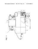 DRAIN STRUCTURE OF ELECTRIC ROTATING MACHINE diagram and image