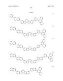 MATERIAL FOR ORGANIC ELECTROLUMINESCENCE DEVICE AND ORGANIC     ELECTROLUMINESCENCE DEVICE USING THE SAME diagram and image