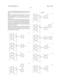 MATERIAL FOR ORGANIC ELECTROLUMINESCENCE DEVICE AND ORGANIC     ELECTROLUMINESCENCE DEVICE USING THE SAME diagram and image