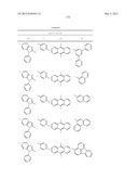 MATERIAL FOR ORGANIC ELECTROLUMINESCENCE DEVICE AND ORGANIC     ELECTROLUMINESCENCE DEVICE USING THE SAME diagram and image