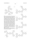 MATERIAL FOR ORGANIC ELECTROLUMINESCENCE DEVICE AND ORGANIC     ELECTROLUMINESCENCE DEVICE USING THE SAME diagram and image