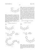 MATERIAL FOR ORGANIC ELECTROLUMINESCENCE DEVICE AND ORGANIC     ELECTROLUMINESCENCE DEVICE USING THE SAME diagram and image