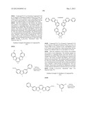 MATERIAL FOR ORGANIC ELECTROLUMINESCENCE DEVICE AND ORGANIC     ELECTROLUMINESCENCE DEVICE USING THE SAME diagram and image