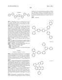 MATERIAL FOR ORGANIC ELECTROLUMINESCENCE DEVICE AND ORGANIC     ELECTROLUMINESCENCE DEVICE USING THE SAME diagram and image