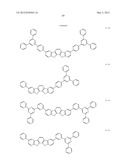 MATERIAL FOR ORGANIC ELECTROLUMINESCENCE DEVICE AND ORGANIC     ELECTROLUMINESCENCE DEVICE USING THE SAME diagram and image