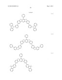 MATERIAL FOR ORGANIC ELECTROLUMINESCENCE DEVICE AND ORGANIC     ELECTROLUMINESCENCE DEVICE USING THE SAME diagram and image