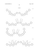 MATERIAL FOR ORGANIC ELECTROLUMINESCENCE DEVICE AND ORGANIC     ELECTROLUMINESCENCE DEVICE USING THE SAME diagram and image