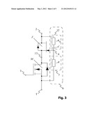 Switching device with a cascode circuit diagram and image