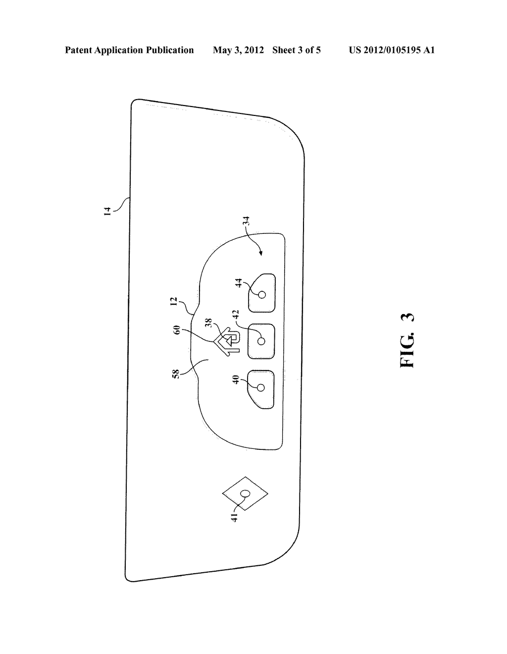 WIRELESS TRANSCEIVER WITH RECALL INDICATOR - diagram, schematic, and image 04