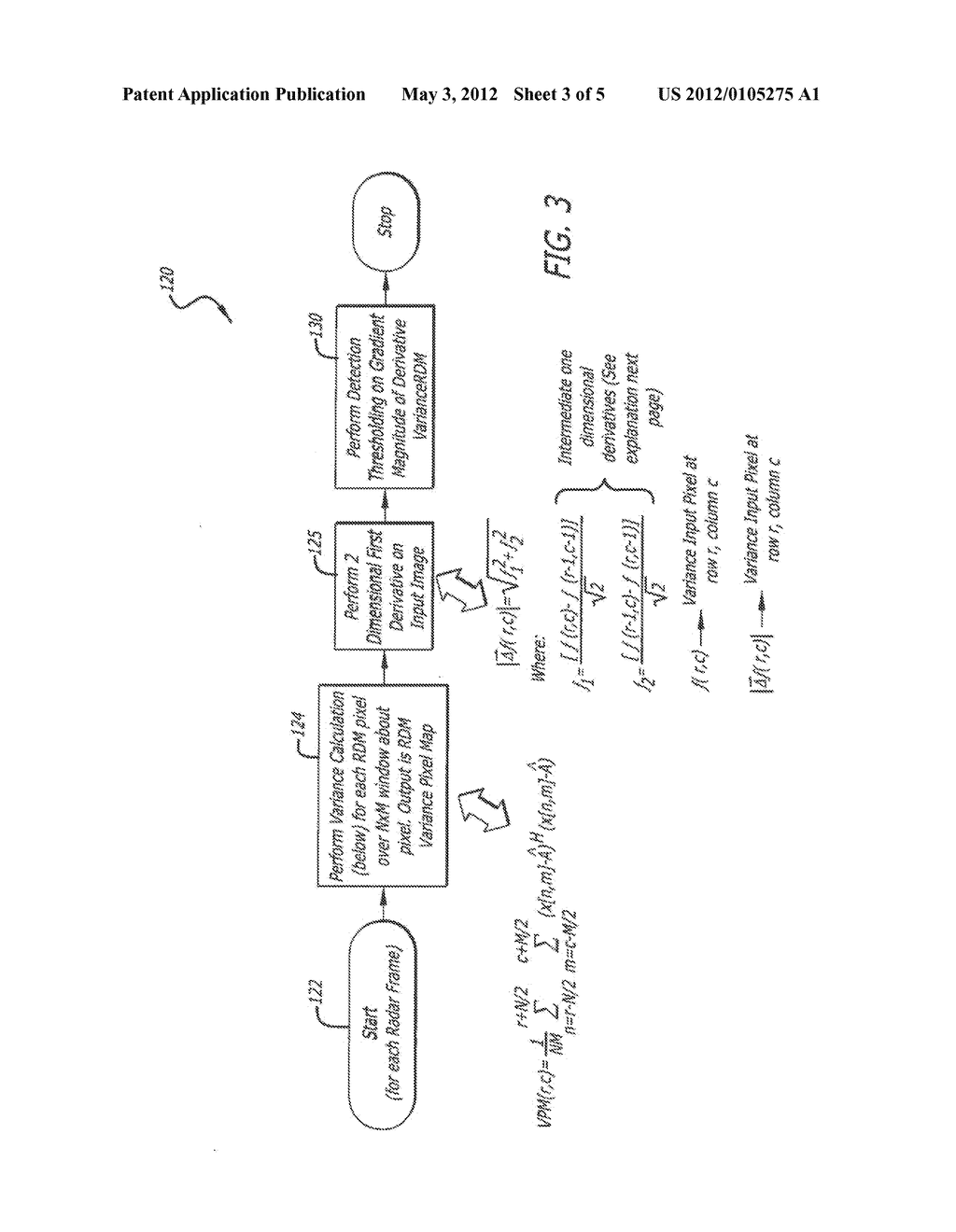 DETECTION SYSTEM AND METHOD USING GRADIENT MAGNITUDE SECOND MOMENT SPATIAL     VARIANCE DETECTION - diagram, schematic, and image 04