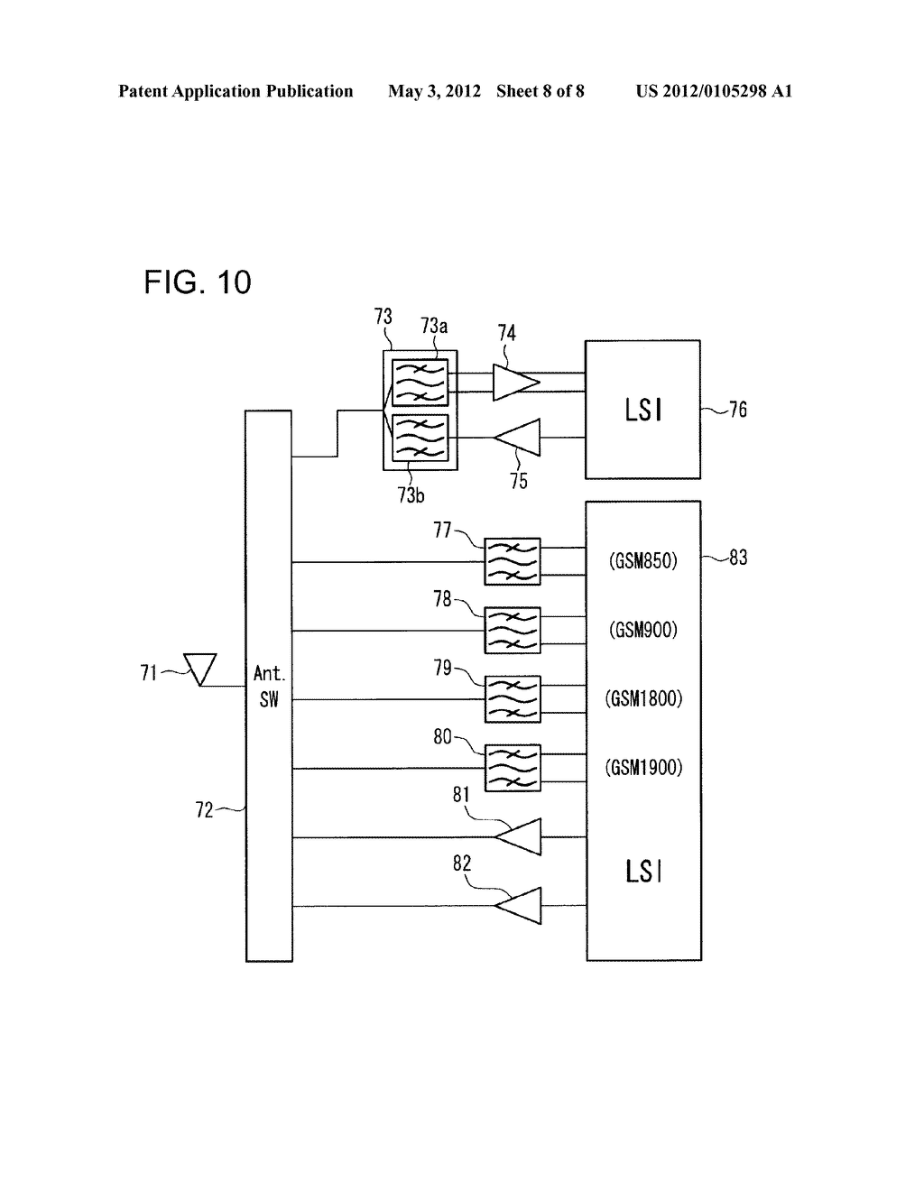 ACOUSTIC WAVE FILTER - diagram, schematic, and image 09