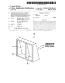 Radome incorporating partition wall for enhancing isolation between     transmitted and received radar waves of radar apparatus diagram and image