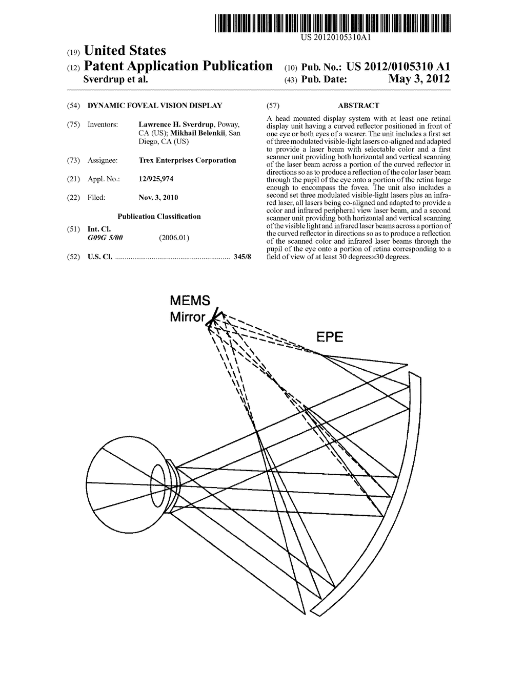 Dynamic foveal vision display - diagram, schematic, and image 01