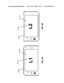 METHOD AND SYSTEM FOR VIEWING STACKED SCREEN DISPLAYS USING GESTURES diagram and image