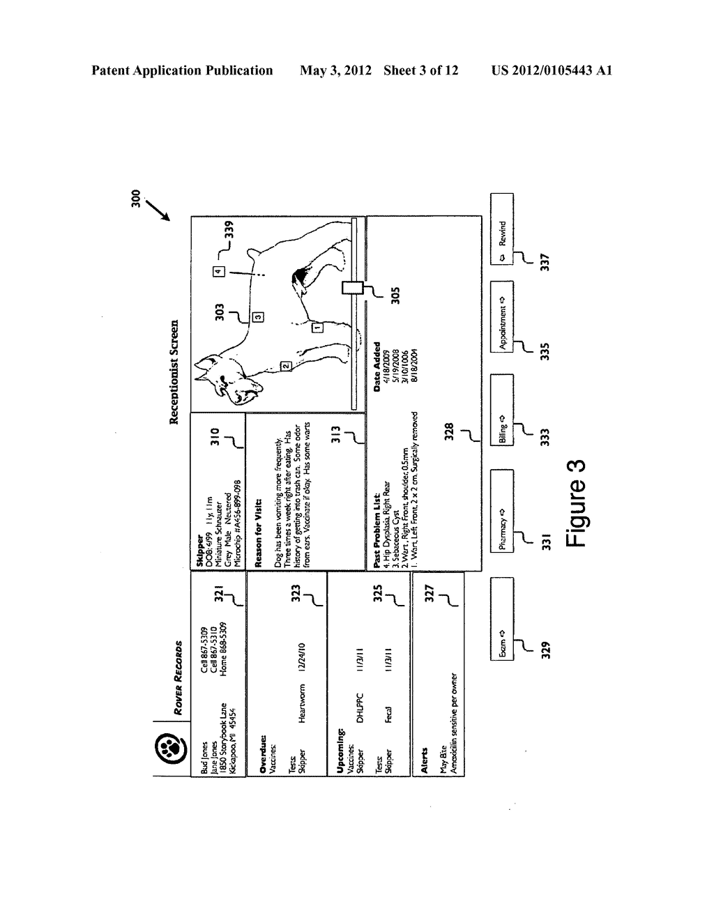 System and Method for Generating A Three-Dimensional Patient Display - diagram, schematic, and image 04