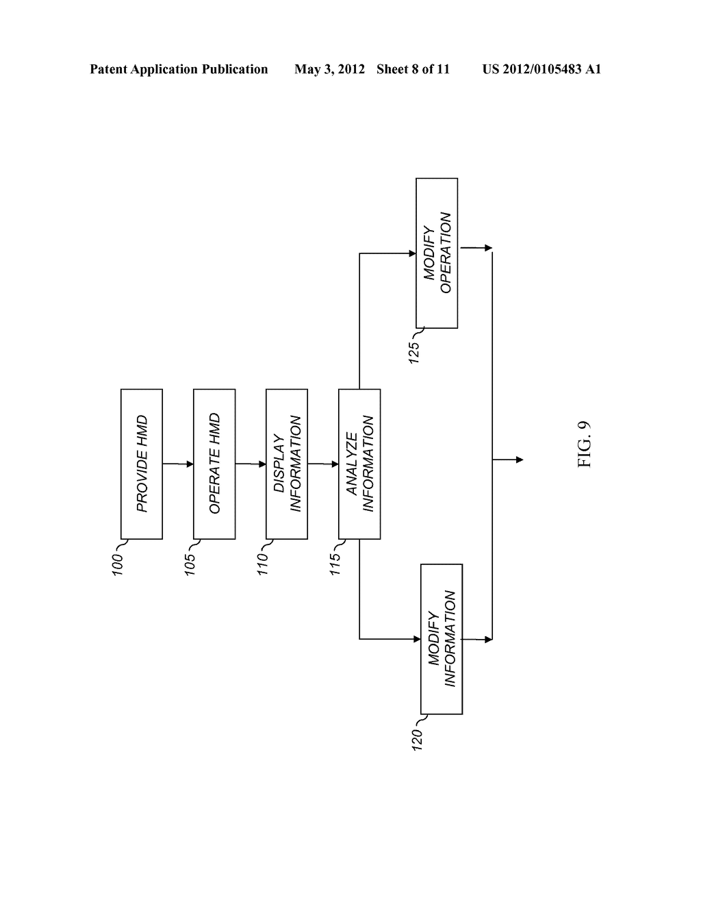 HEAD-MOUNTED DISPLAY CONTROL WITH IMAGE-CONTENT ANALYSIS - diagram, schematic, and image 09