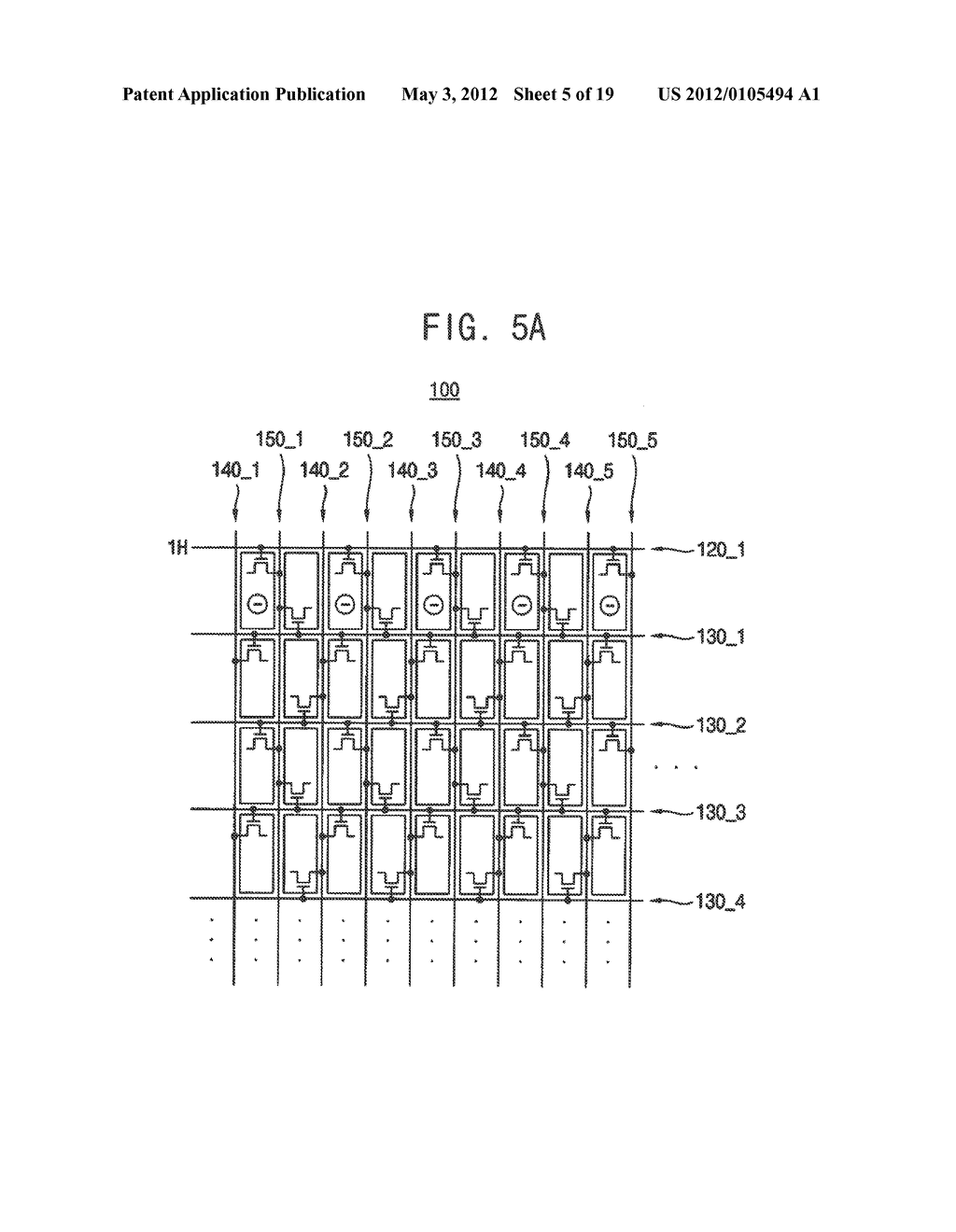 LIQUID CRYSTAL DISPLAY PANEL, LIQUID CRYSTAL DISPLAY DEVICE, AND METHOD OF     DRIVING A LIQUID CRYSTAL DISPLAY DEVICE - diagram, schematic, and image 06