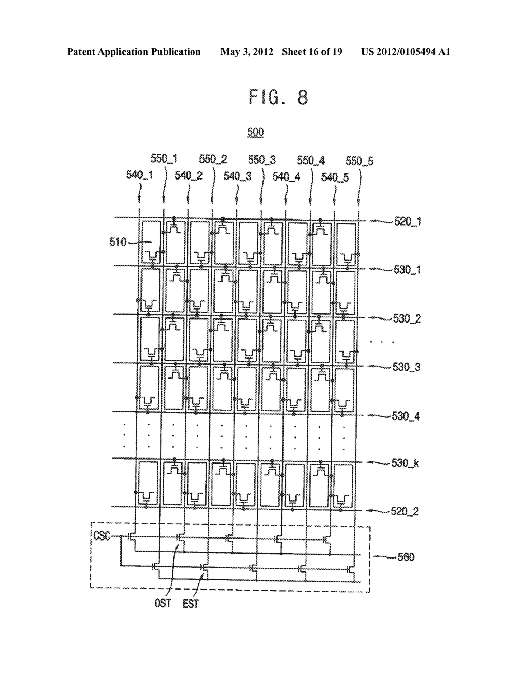 LIQUID CRYSTAL DISPLAY PANEL, LIQUID CRYSTAL DISPLAY DEVICE, AND METHOD OF     DRIVING A LIQUID CRYSTAL DISPLAY DEVICE - diagram, schematic, and image 17