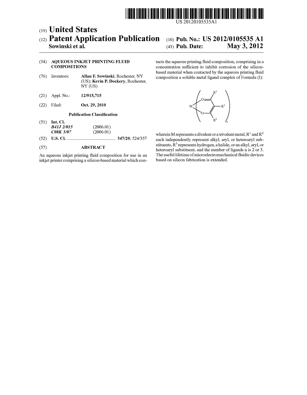 AQUEOUS INKJET PRINTING FLUID COMPOSITIONS - diagram, schematic, and image 01