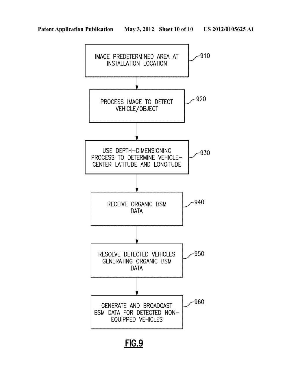 METHOD AND APPARATUS FOR GENERATING INFRASTRUCTURE-BASED BASIC SAFETY     MESSAGE DATA - diagram, schematic, and image 11