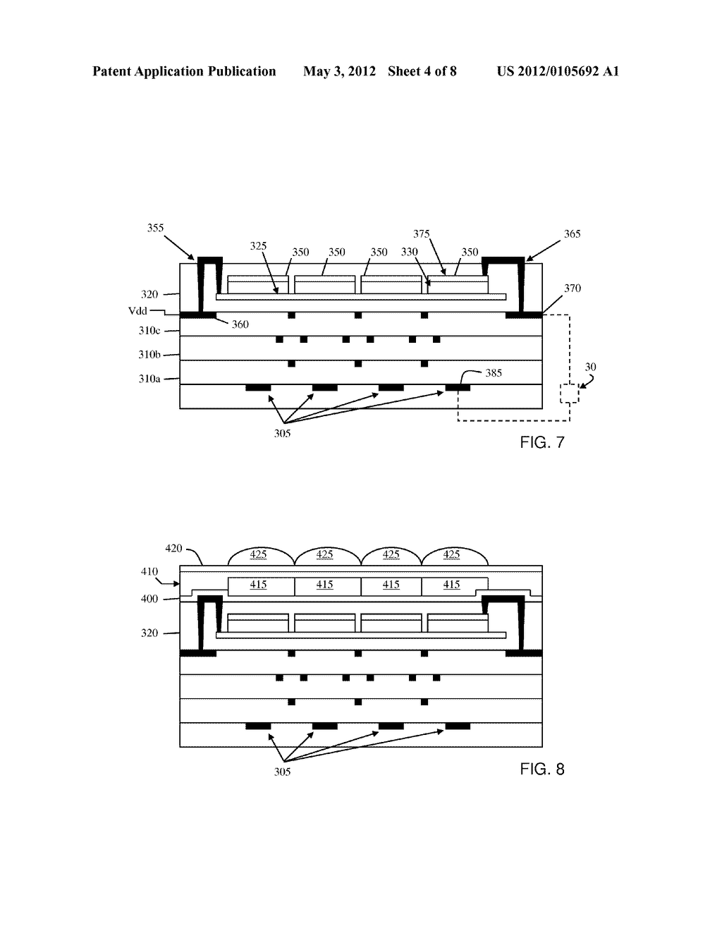 ANTI-BLOOMING PIXEL SENSOR CELL WITH ACTIVE NEUTRAL DENSITY FILTER,     METHODS OF MANUFACTURE, AND DESIGN STRUCTURE - diagram, schematic, and image 05