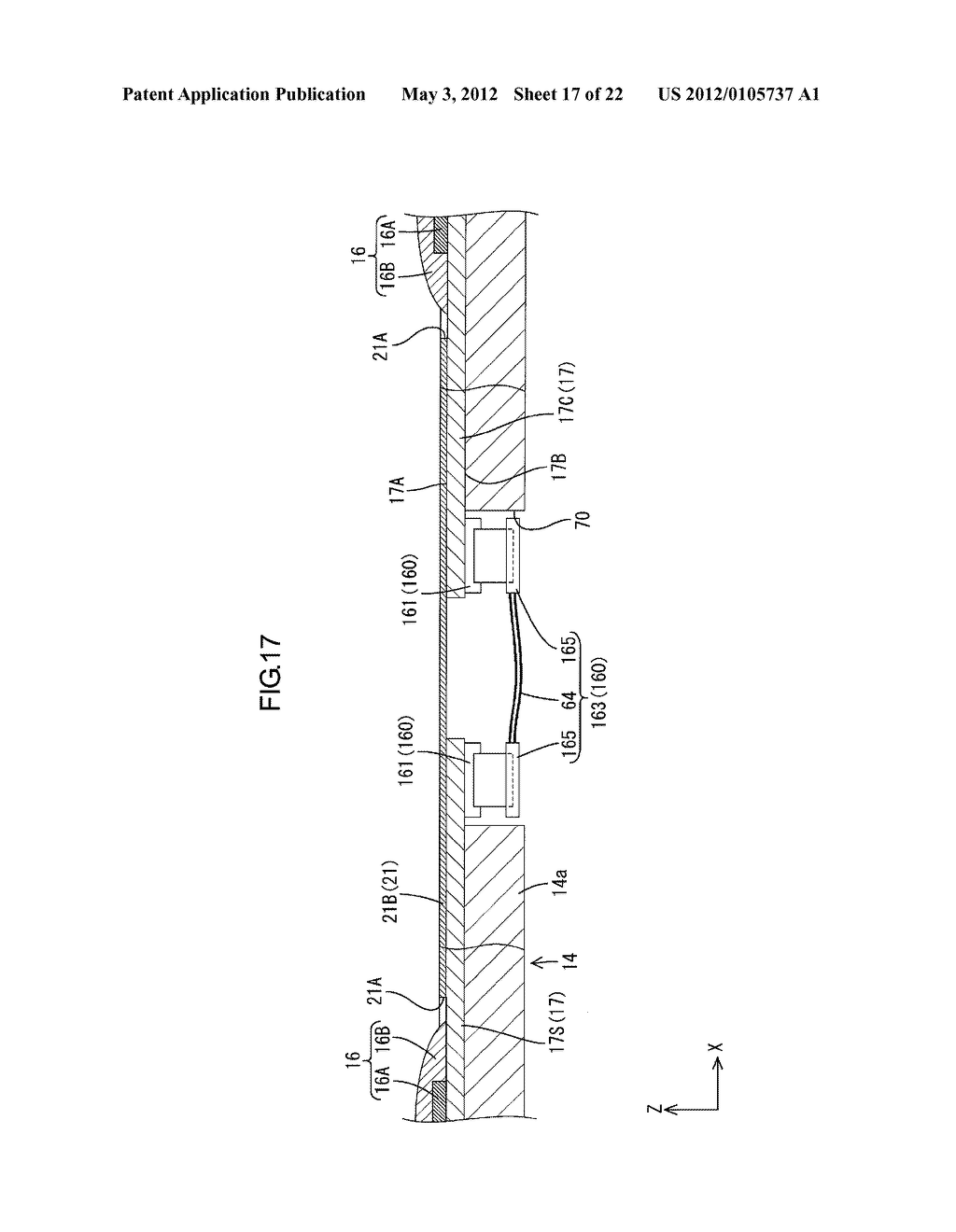 LIGHTING DEVICE, DISPLAY DEVICE AND TELEVISION RECEIVER - diagram, schematic, and image 18