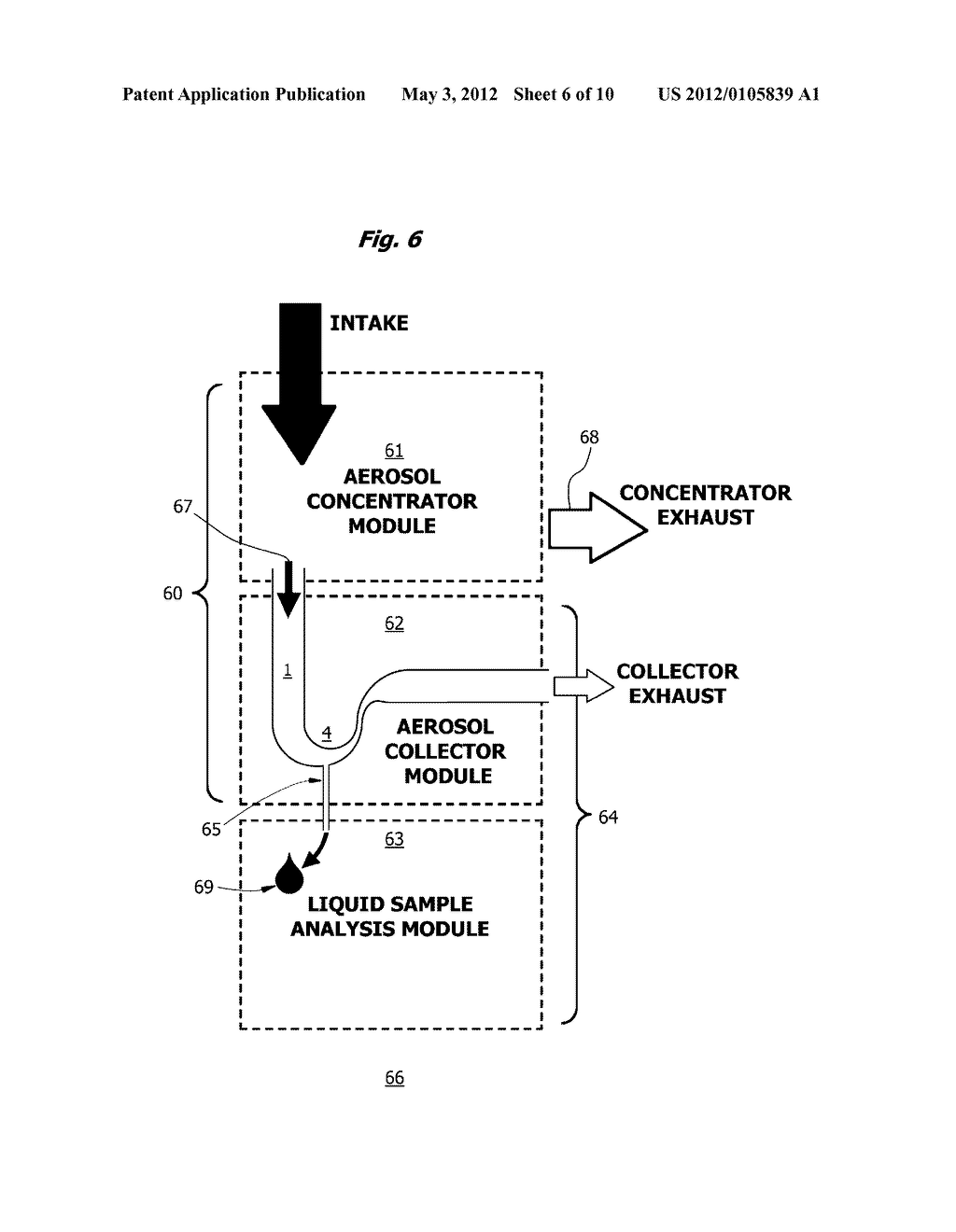 Progressive Cut-Size Particle Trap and Aerosol Collection Apparatus - diagram, schematic, and image 07