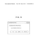 INFORMATION PROCESSING APPARATUS, INFORMATION PROCESSING METHOD AND     PRINTING CONTROL METHOD diagram and image