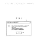 INFORMATION PROCESSING APPARATUS AND PRINT SETTING REFLECTION METHOD     PERTAINING TO AN INFORMATION PROCESSING APPARATUS diagram and image