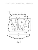 SHIELD WITH WINE GLASS SHAPED CAVITY diagram and image