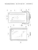 Portable Electronic Device Case with Battery diagram and image