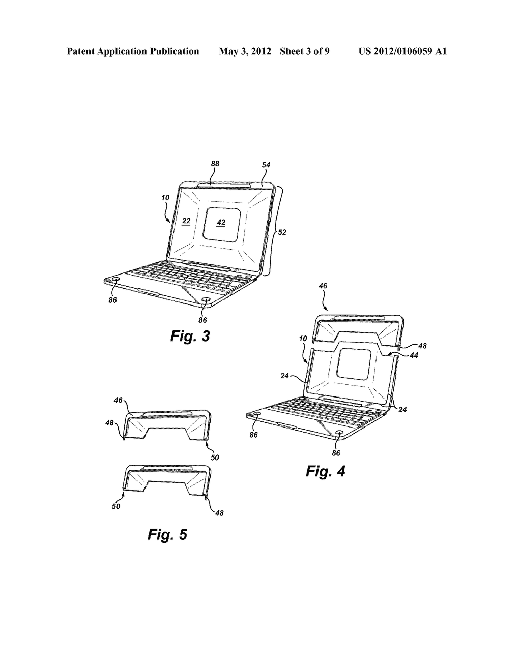 Tablet Computer Case and Associated Methods - diagram, schematic, and image 04