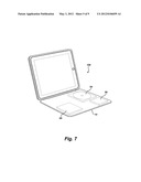 Tablet Computer Case and Associated Methods diagram and image