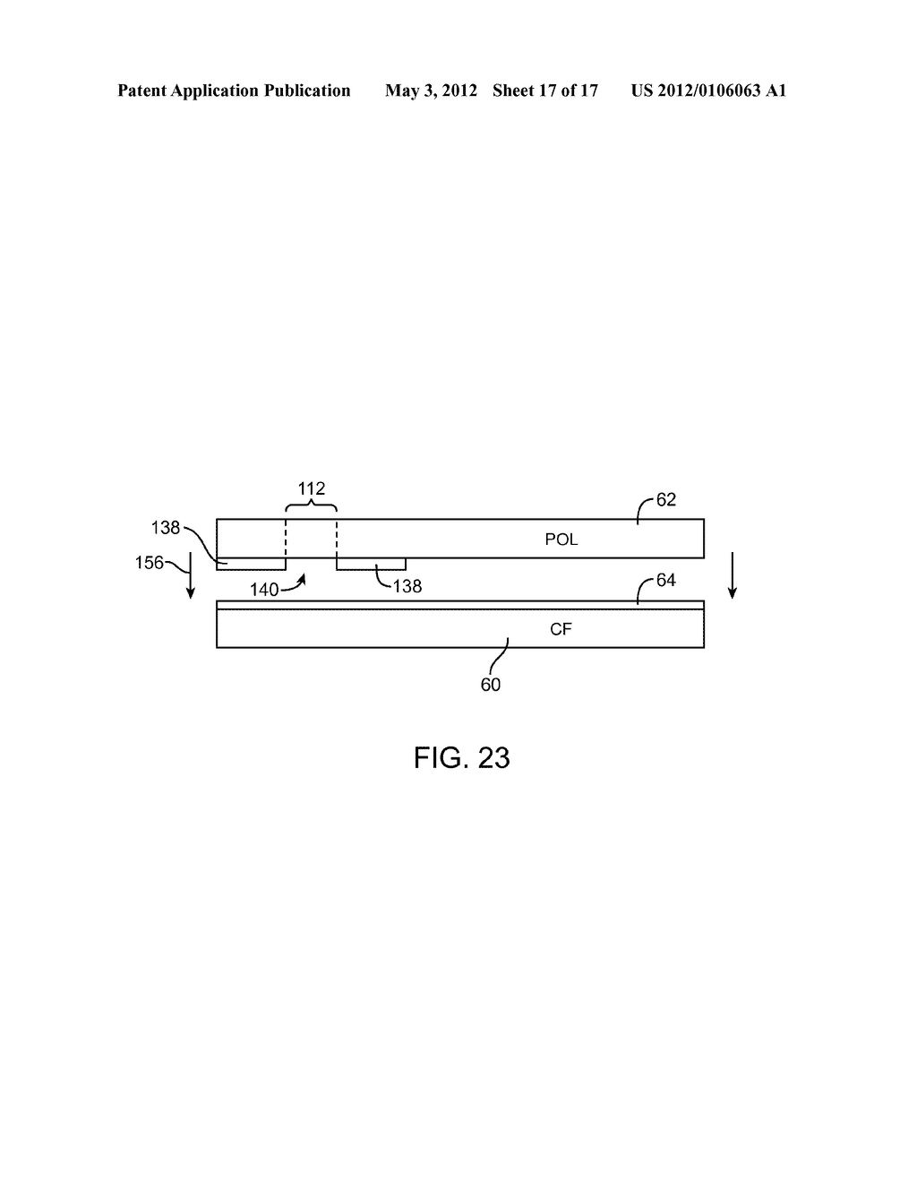 DISPLAYS WITH POLARIZER WINDOWS AND OPAQUE MASKING LAYERS FOR ELECTRONIC     DEVICES - diagram, schematic, and image 18