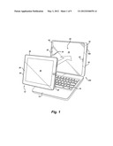 Tablet Computer Case and Associated Methods diagram and image