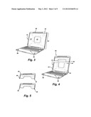 Tablet Computer Case and Associated Methods diagram and image