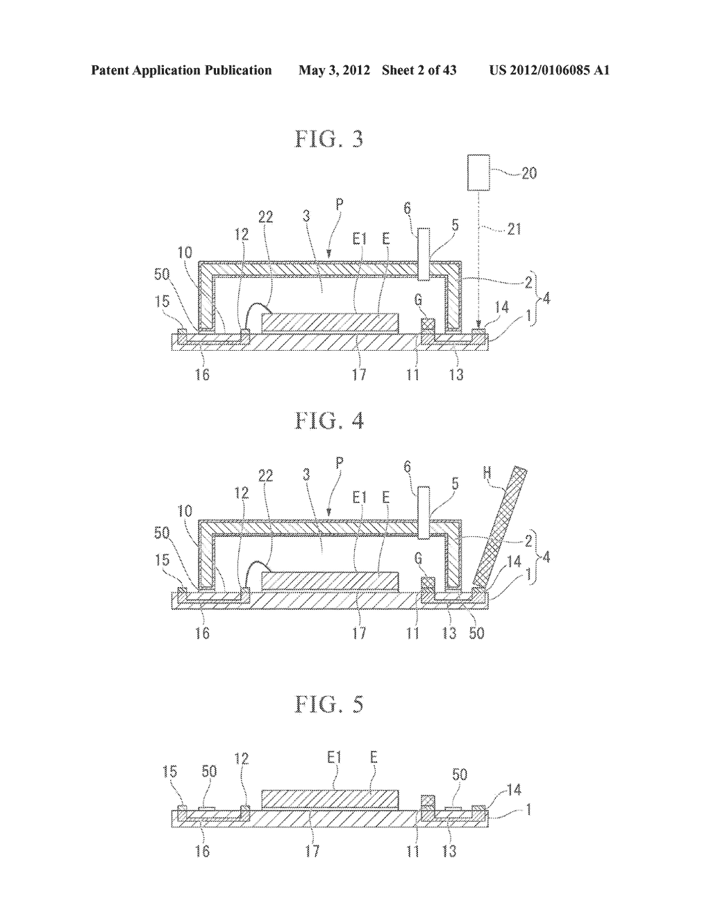 VACUUM SEALED PACKAGE, PRINTED CIRCUIT BOARD HAVING VACUUM SEALED PACKAGE,     ELECTRONIC DEVICE, AND METHOD FOR MANUFACTURING VACUUM SEALED PACKAGE - diagram, schematic, and image 03