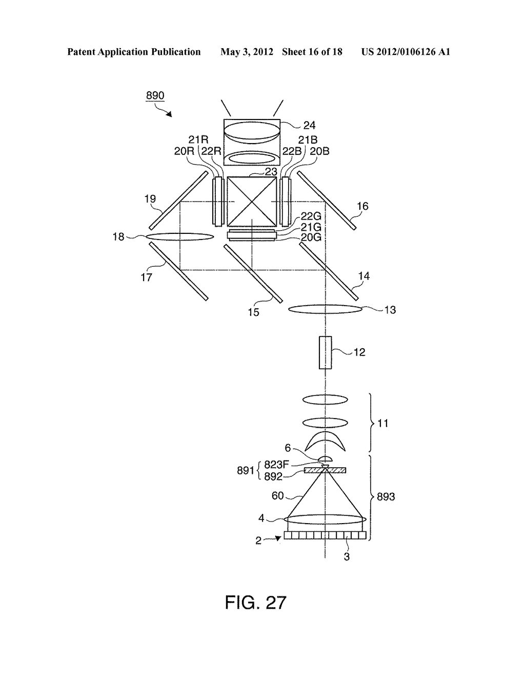 WAVELENGTH CONVERSION ELEMENT, LIGHT SOURCE DEVICE, AND PROJECTOR - diagram, schematic, and image 17