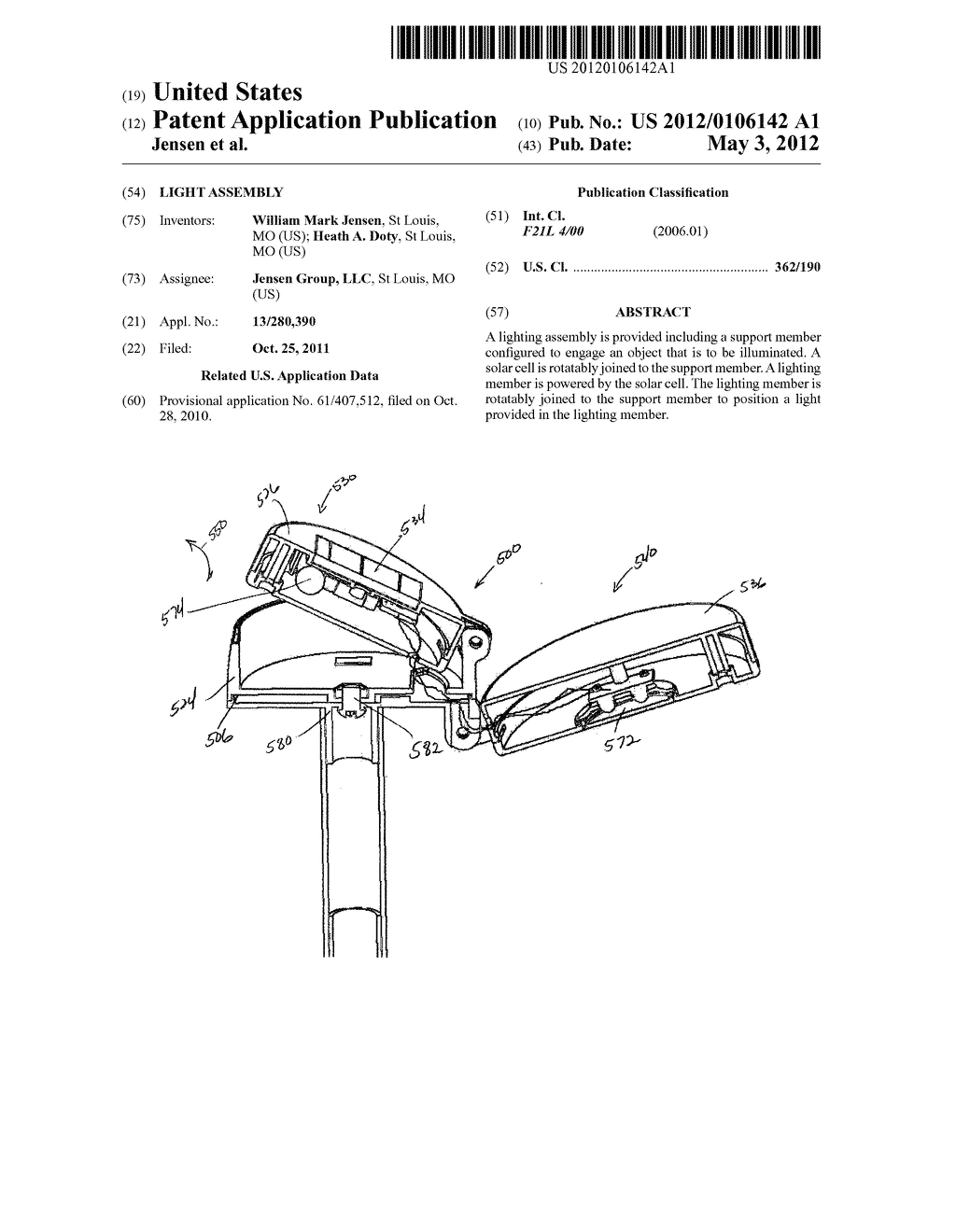 LIGHT ASSEMBLY - diagram, schematic, and image 01