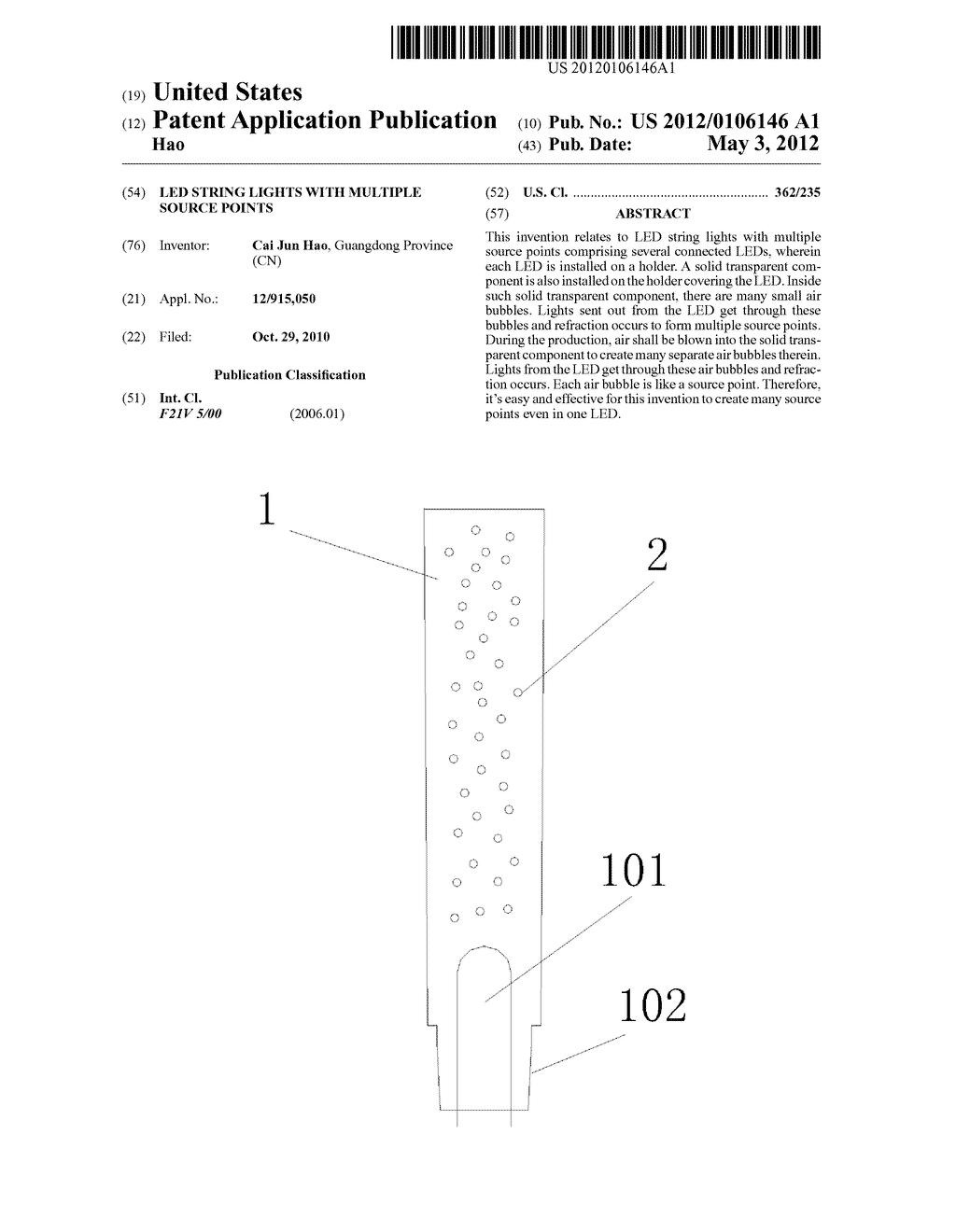 LED String Lights with Multiple Source Points - diagram, schematic, and image 01