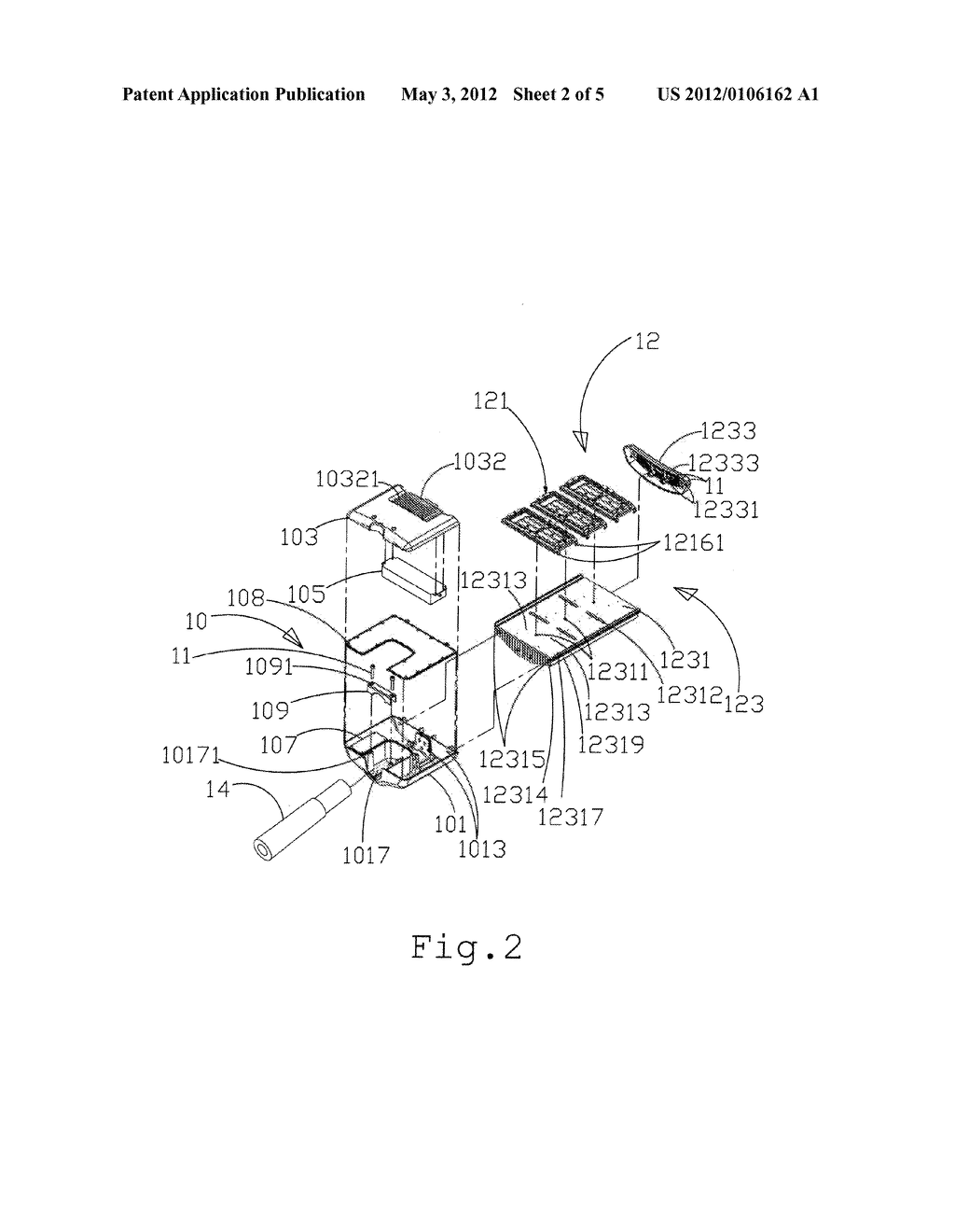 LIGHT-EMITTING DIODE STREETLIGHT STRUCTURE - diagram, schematic, and image 03